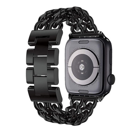 Metal Cowboy Replacement Strap Watchband For Apple Watch Series, 7 41mm / 6 & SE & 5 & 4 40mm / 3 & 2 & 1 38mm, 7 45mm / 6 & SE & 5 & 4 44mm / 3 & 2 & 1 42mm - DealBuddy