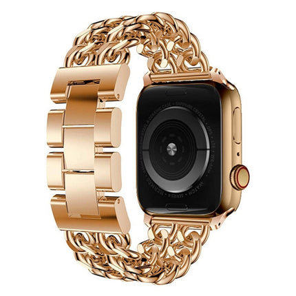Metal Cowboy Replacement Strap Watchband For Apple Watch Series, 7 41mm / 6 & SE & 5 & 4 40mm / 3 & 2 & 1 38mm, 7 45mm / 6 & SE & 5 & 4 44mm / 3 & 2 & 1 42mm - DealBuddy