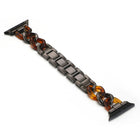 Cowboy Chain + Resin Metal Replacement Strap Watchband For Apple Watch Series - DealBuddy