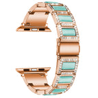 7 41mm / 6 & SE & 5 & 4 40mm / 3 & 2 & 1 38mm / Rose Gold Blue