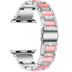 7 45mm / 6 & SE & 5 & 4 44mm / 3 & 2 & 1 42mm / Silver Pink