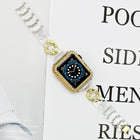 Transparent Cowboy Chain Replacement Strap Watchband For Apple Watch Series - DealBuddy