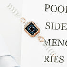 Transparent Cowboy Chain Replacement Strap Watchband For Apple Watch Series, 7 41mm / 6 & SE & 5 & 4 40mm / 3 & 2 & 1 38mm, 7 45mm / 6 & SE & 5 & 4 44mm / 3 & 2 & 1 42mm - DealBuddy