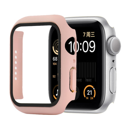 Shockproof PC+Tempered Glass Protective Case with Packed Carton For Apple Watch 44mm(Orange), For Apple Watch Series 6 / 5 / 4 / Watch SE 44mm, For Apple Watch Series 6 & SE & 5 & 4 44mm, For Apple Watch Series 3 & 2 & 1 42mm - DealBuddy