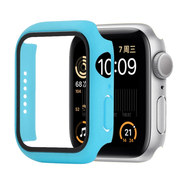 Shockproof PC+Tempered Glass Protective Case with Packed Carton For Apple Watch 44mm(Orange), For Apple Watch Series 6 / 5 / 4 / Watch SE 44mm, For Apple Watch Series 6 & SE & 5 & 4 44mm, For Apple Watch Series 3 & 2 & 1 42mm - DealBuddy