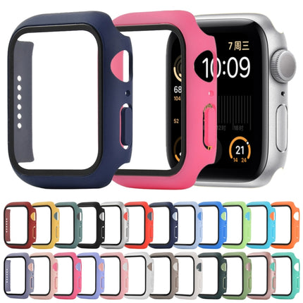 Shockproof PC+Tempered Glass Protective Case with Packed Carton For Apple Watch 44mm(Orange), For Apple Watch Series 6 / 5 / 4 / Watch SE 44mm, For Apple Watch Series 6 & SE & 5 & 4 44mm, For Apple Watch Series 3 & 2 & 1 42mm - DealBuddy