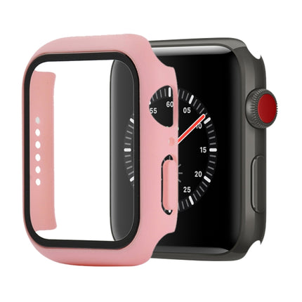 Shockproof PC+Tempered Glass Protective Case with Packed Carton For Apple Watch 44mm(Orange), For Apple Watch Series 6 / 5 / 4 / Watch SE 44mm, For Apple Watch Series 6 & SE & 5 & 4 44mm, For Apple Watch Series 3 & 2 & 1 42mm - DealBuddy