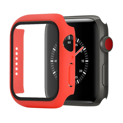 Shockproof PC+Tempered Glass Protective Case with Packed Carton For Apple Watch 44mm(Orange), For Apple Watch Series 6 / 5 / 4 / Watch SE 44mm, For Apple Watch Series 6 & SE & 5 & 4 44mm, For Apple Watch Series 3 & 2 & 1 42mm - DealBuddy