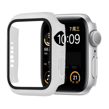 Shockproof PC+Tempered Glass Protective Case with Packed Carton For Apple Watch 44mm(Orange), For Apple Watch Series 6 / 5 / 4 / Watch SE 40mm, For Apple Watch Series 3 & 2 & 1 38mm - DealBuddy
