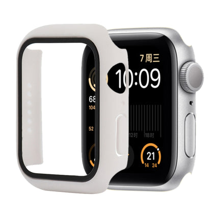 Shockproof PC+Tempered Glass Protective Case with Packed Carton For Apple Watch 44mm(Orange), For Apple Watch Series 6 / 5 / 4 / Watch SE 40mm, For Apple Watch Series 3 & 2 & 1 38mm - DealBuddy