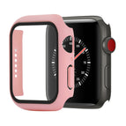 For Apple Watch Series 3 & 2 & 1 38mm / Red Pink