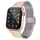 Multi-baht Steel Replacement Watchband For Apple Watch Series, 7 45mm / 6 & SE & 5 & 4 44mm / 3 & 2 & 1 42mm, 7 41mm / 6 & SE & 5 & 4 40mm / 3 & 2 & 1 38mm - DealBuddy