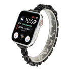 Single Row Metal Replacement Strap Watchband For Apple Watch Series - DealBuddy