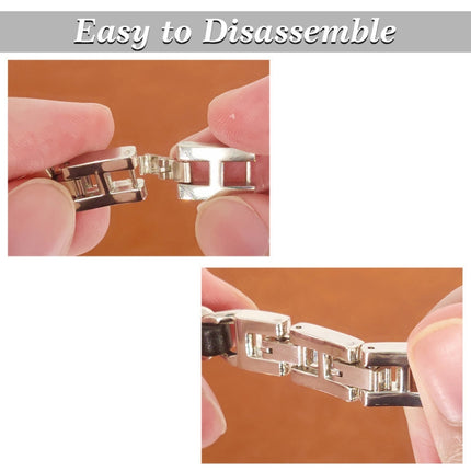 Single Row Metal Replacement Strap Watchband For Apple Watch Series - DealBuddy