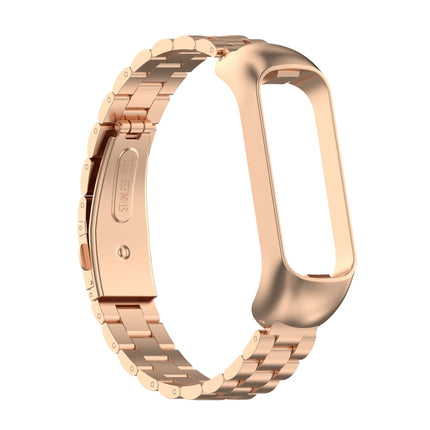 Three-beads Steel Replacement Strap Watchband, For Samsung Galaxy Fit2 SM-R220 - DealBuddy