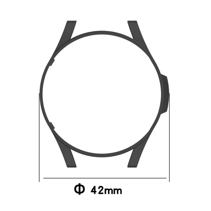 Half Coverage Hollowed PC Protective Case, For Samsung Galaxy Watch4 Classic 42mm, For Samsung Galaxy Watch4 Classic 46mm, For Samsung Galaxy Watch4 40mm, For Samsung Galaxy Watch4 44mm - DealBuddy