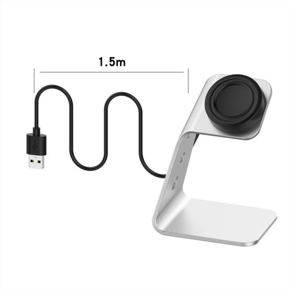 For Samsung Galaxy Watch4 Classic / Galaxy Watch4 Universal Aluminum Alloy Magnetic Charger Holder