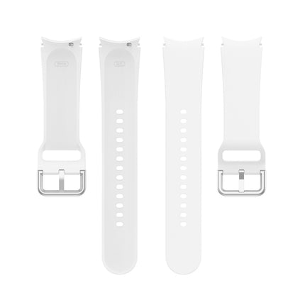 Silicone Silver Round Buckle Replacement Strap Watchband, Silver Round Buckle - DealBuddy