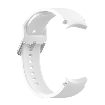 Silicone Silver Round Buckle Replacement Strap Watchband, Silver Round Buckle - DealBuddy