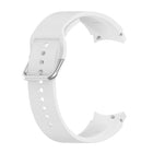Silicone Silver Round Buckle Replacement Strap Watchband, Silver Round Buckle - DealBuddy