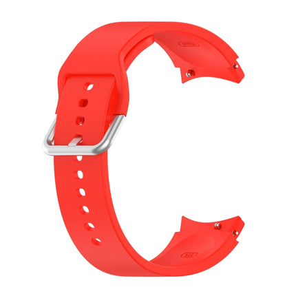Silicone Silver Round Buckle Replacement Strap Watchband, Silver Round Buckle - DealBuddy