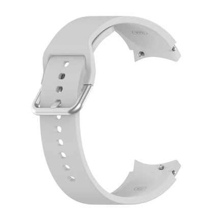 Silicone Silver Round Buckle Replacement Strap Watchband, Silver Round Buckle - DealBuddy