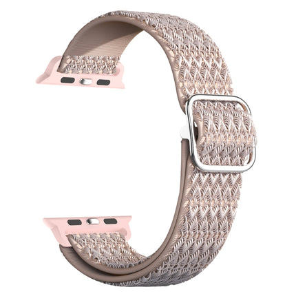 Adjustable Rhombic Texture Elastic Replacement Strap Watchband For Apple Watch Series - DealBuddy