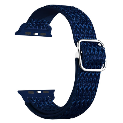 Adjustable Rhombic Texture Elastic Replacement Strap Watchband For Apple Watch Series - DealBuddy