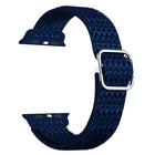 Adjustable Rhombic Texture Elastic Replacement Strap Watchband For Apple Watch Series - DealBuddy