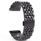 Seven-beads Steel Replacement Strap Watchband, 20mm Women Version, 22mm Men Version - DealBuddy