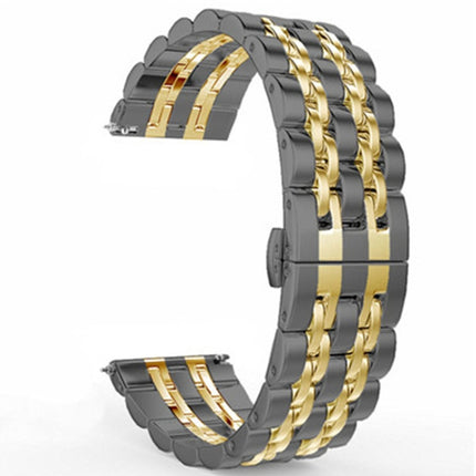 Seven-beads Steel Replacement Strap Watchband, 20mm Women Version, 22mm Men Version - DealBuddy