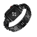 For Apple Watch Series 8&7 45mm / SE 2&6&SE&5&4 44mm / 3&2&1 42mm / Black