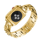 For Apple Watch Series 8&7 45mm / SE 2&6&SE&5&4 44mm / 3&2&1 42mm / Gold