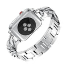 For Apple Watch Series 8&7 45mm / SE 2&6&SE&5&4 44mm / 3&2&1 42mm / Silver