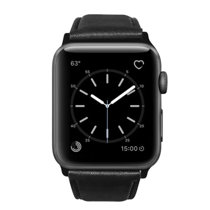 Oil Wax Genuine Leather Strap Watchband, For Apple Watch Series 8&7 41mm / SE 2&6&SE&5&4 40mm / 3&2&1 38mm, For Apple Watch Series 7 41mm / 6 & SE & 5 & 4 40mm / 3 & 2 & 1 38mm                                                                            ... - DealBuddy