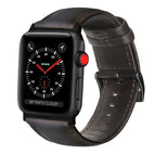 For Apple Watch Ultra 49mm / Series 8&7 45mm / SE 2&6&SE&5&4 44mm / 3&2&1 42mm / Dark Brown