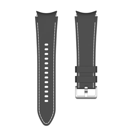 Silicone Stitching Replacement Strap Watchband, For Samsung Galaxy Watch4 / Watch4 Classic - DealBuddy