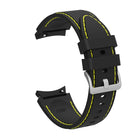 Silicone Stitching Replacement Strap Watchband, For Samsung Galaxy Watch4 / Watch4 Classic - DealBuddy