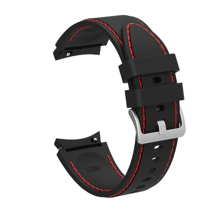 Silicone Stitching Replacement Strap Watchband, For Samsung Galaxy Watch4 / Watch4 Classic - DealBuddy