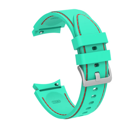 Silicone Stitching Replacement Strap Watchband, For Samsung Galaxy Watch4 / Watch4 Classic - DealBuddy