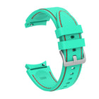 Silicone Stitching Replacement Strap Watchband, For Samsung Galaxy Watch4 / Watch4 Classic - DealBuddy
