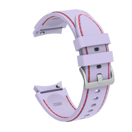 Silicone Stitching Replacement Strap Watchband, For Samsung Galaxy Watch4 / Watch4 Classic - DealBuddy