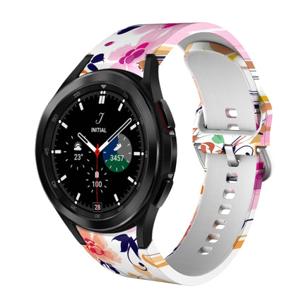 Silicone Printing Replacement Strap Watchband, For Samsung Galaxy Watch4 / Watch4 Classic - DealBuddy
