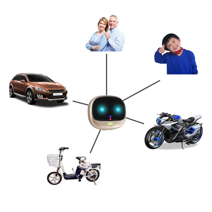 ReachFar RF-V47 IP67 Multi-function Mini GPS Pet Tracker with LED Light & Back Clip - DealBuddy