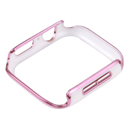 Dual-color Electroplating PC Protective Watch Case, For Apple Watch Series 6 / 5 / 4 / Watch SE 44mm, For Apple Watch Series 3 & 2 & 1 42mm, For Apple Watch Series 6 / 5 / 4 / Watch SE 40mm - DealBuddy