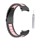 Three Strains Steel Replacement Strap Watchband, For Samsung Galaxy Watch4 / Watch4 Classic - DealBuddy