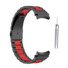 Three Strains Steel Replacement Strap Watchband, For Samsung Galaxy Watch4 / Watch4 Classic - DealBuddy