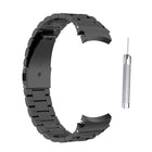 Three Strains Steel Replacement Strap Watchband, For Samsung Galaxy Watch4 / Watch4 Classic - DealBuddy