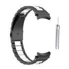 Three Strains Steel Replacement Strap Watchband, For Samsung Galaxy Watch4 / Watch4 Classic - DealBuddy