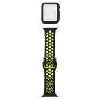For Apple Watch Series 6 / 5 / 4 / Watch SE 44mm / Black Yellow